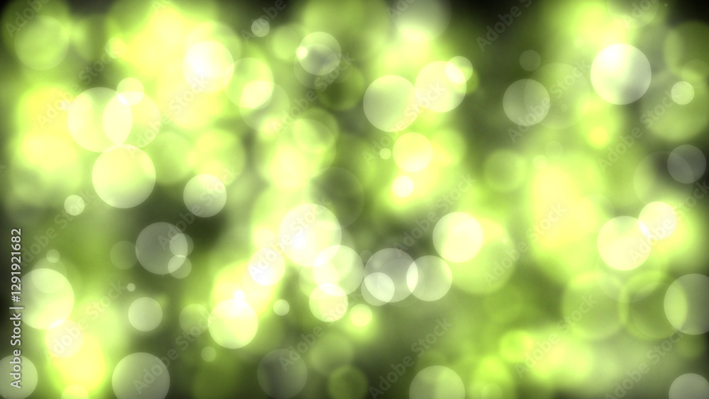 Yellow circle with bokeh effect background. Generative AI. Yellow circle with bokeh effect background. Generative AI.