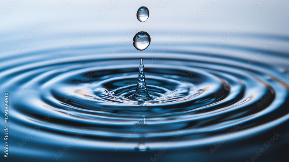 Blue Water Circles with Rings and Ripples
Blue Water Circles with Rings and Ripples