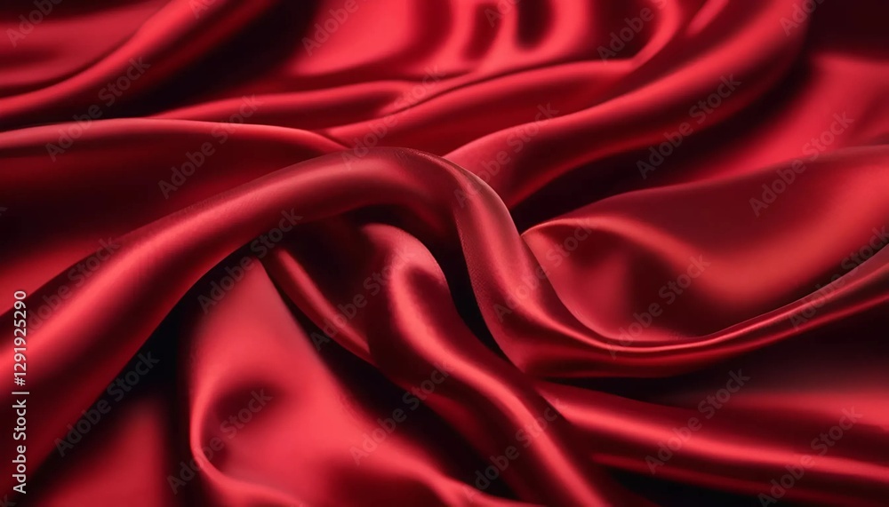 Fototapeta premium red silk background