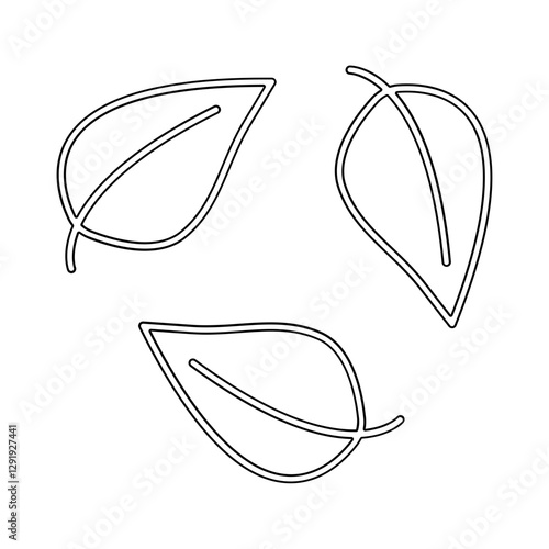 Chocolate mousse icon in line style