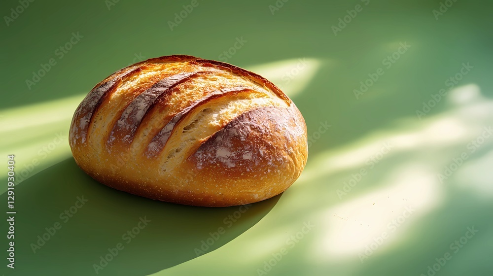 Sourdough bread with detailed texture, sliced and arranged on a wooden surface, evoking a cozy homemade feel, comic book illustration style Sourdough bread with detailed texture, sliced and arranged on a wooden surface, evoking a cozy homemade feel, comic book illustration style