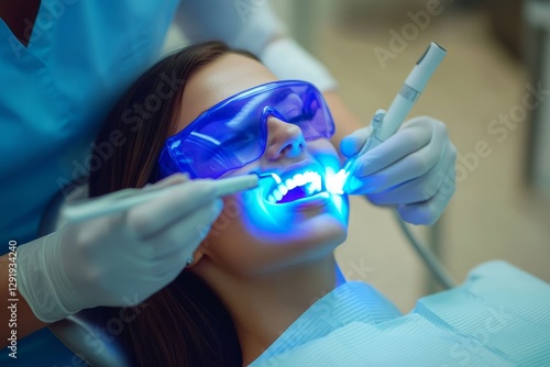 Professional Teeth Whitening – Cosmetic Dental Treatment, teeth whitening, dental procedure, cosmetic dentistry, white teeth, dentist, beauty, oral care, healthy smile, clinic
