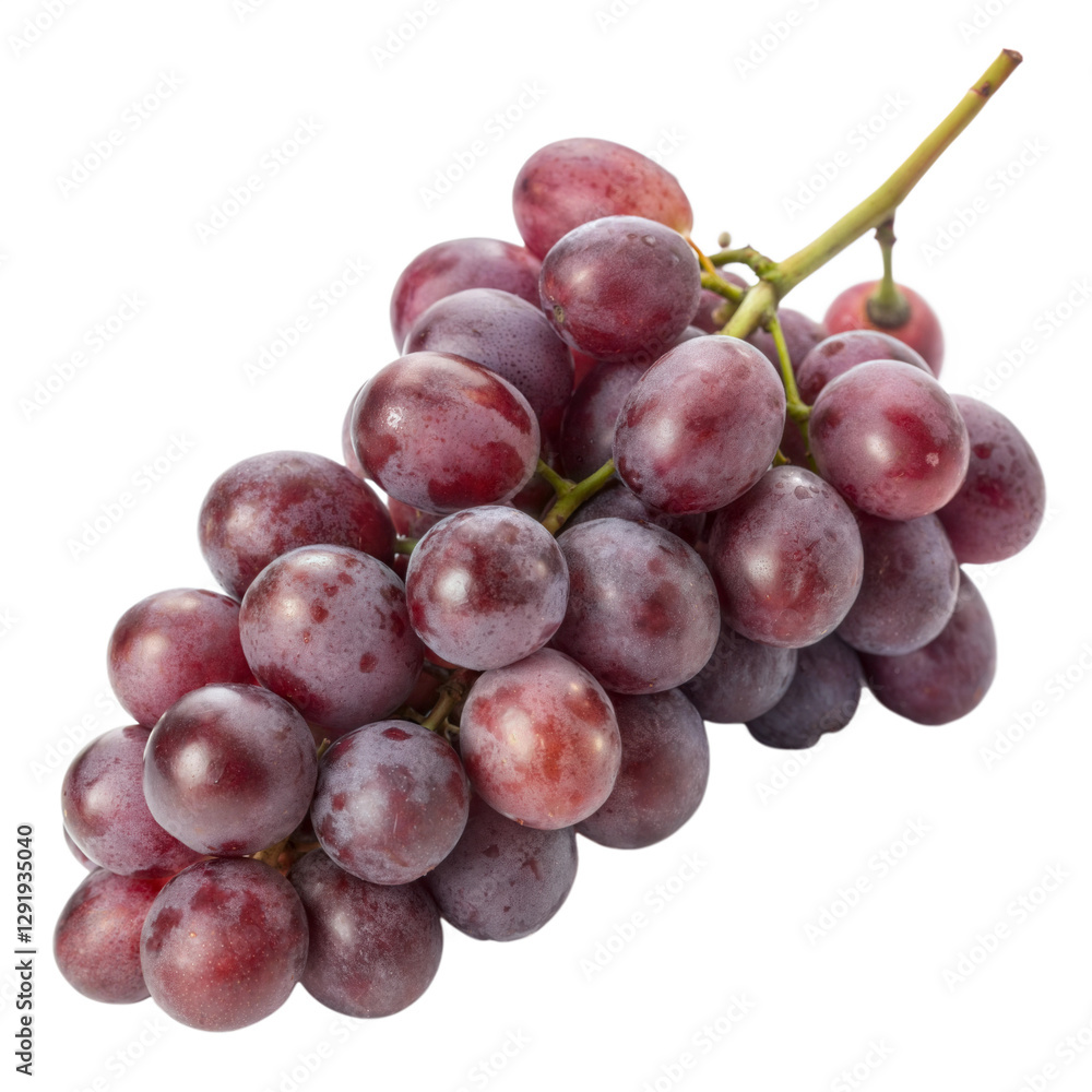 Close-up of a bunch of fresh red grapes. Close-up of a bunch of fresh red grapes.