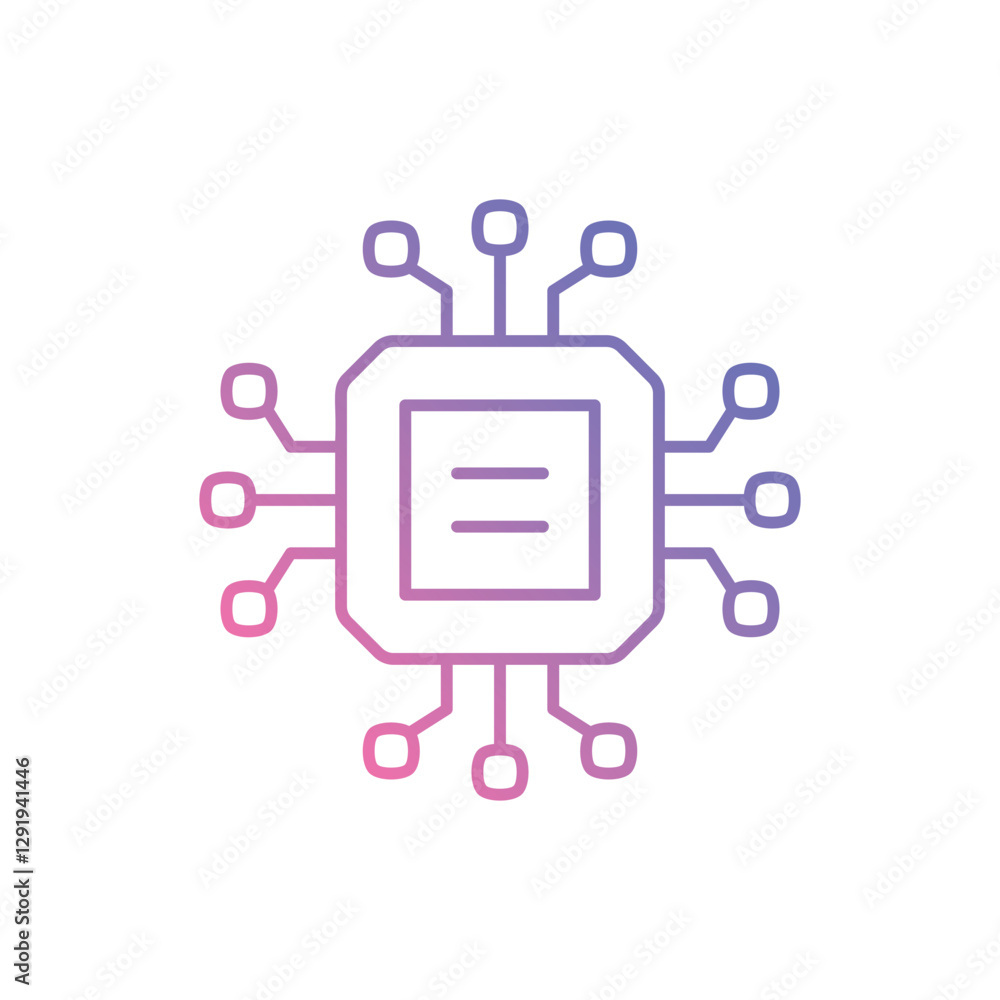 Electronics vector icon stock illustration Electronics vector icon stock illustration