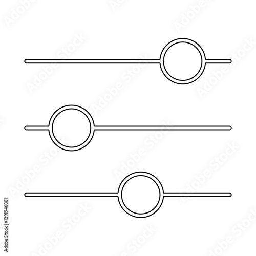 Switch icon in line style