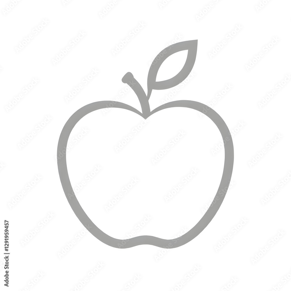 apple icon vector illustration apple icon vector illustration