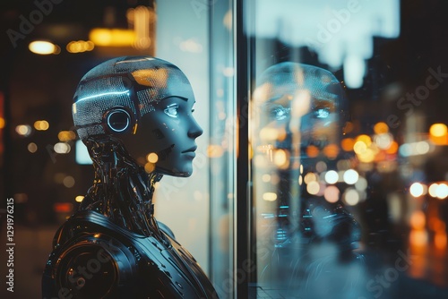 Corporate decisions by AI robots, concerns over human leadership bypass.
