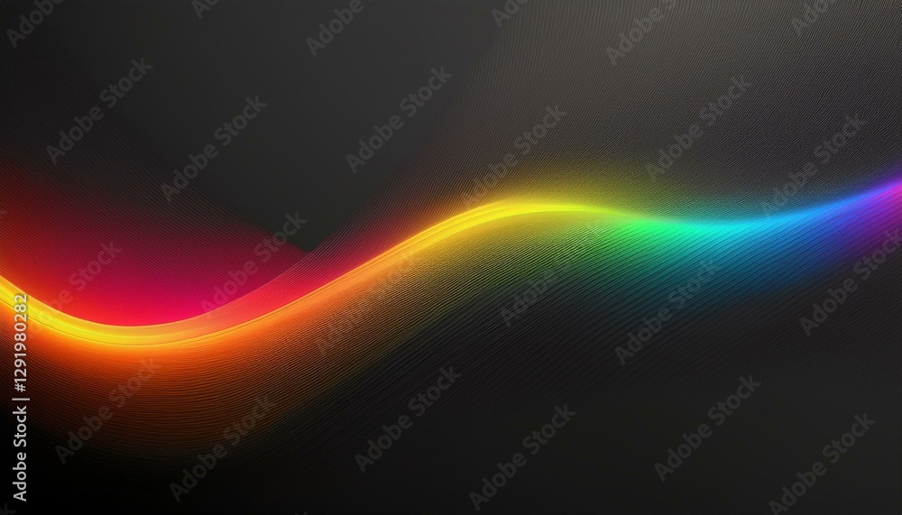 dark grey black abstract background with rainbow glowing lines design for social media post business advertising event modern technology innovation colourful concept background dark grey black abstract background with rainbow glowing lines design for social media post business advertising event modern technology innovation colourful concept background