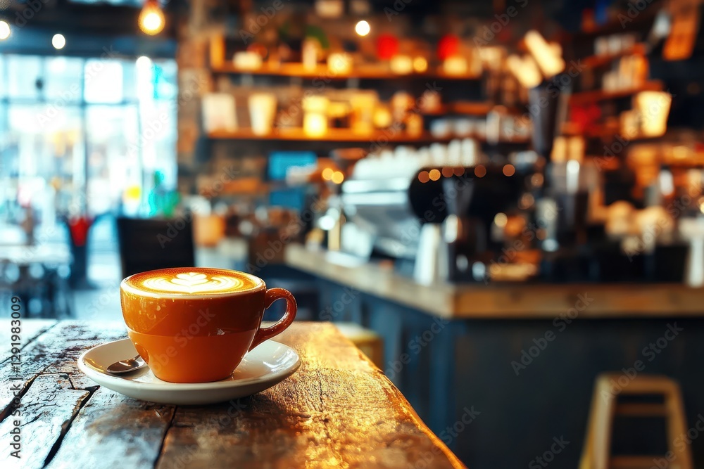 Coffee Shop Latte Coffee Shop Latte