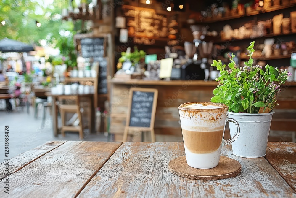 Coffee Shop Latte Coffee Shop Latte