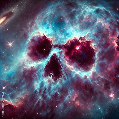 space background with space