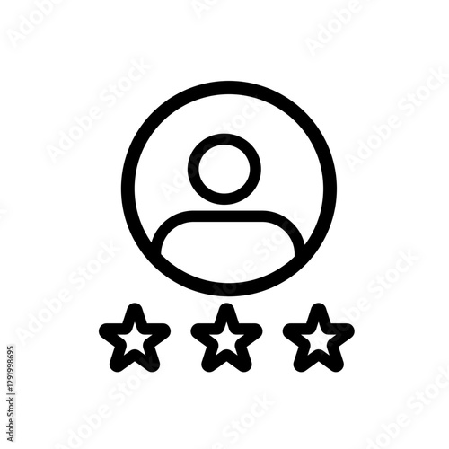 outstanding performances vector icon