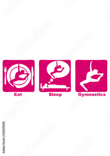 gymnastique rythmique grs eat sleep play