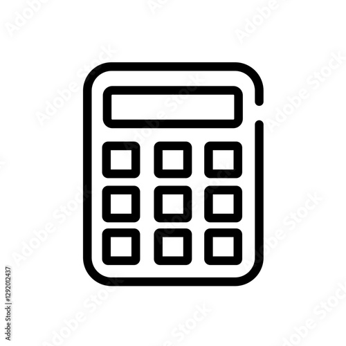 calculator vector icon
