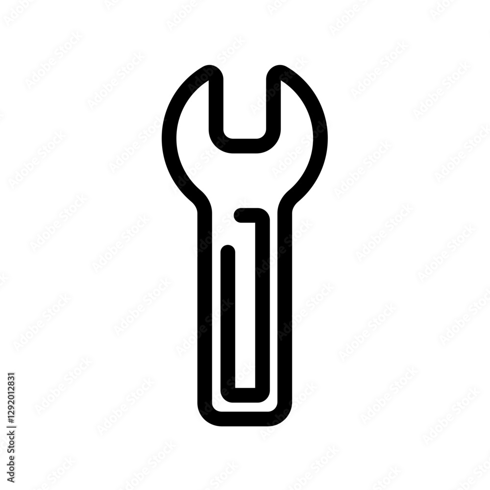 wrench vector icon wrench vector icon
