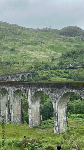 Scotland Scottish Highlands Steam Train photo