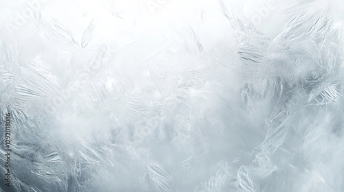 Frosted white glass background with a soft, blurred texture. Creates a subtle, ethereal effect.
