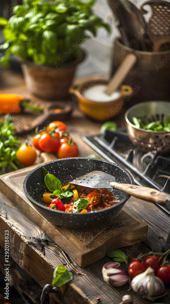 Homemade Cooking: Crafting a Heartwarming Dinner with Fresh Vegetables Homemade Cooking: Crafting a Heartwarming Dinner with Fresh Vegetables