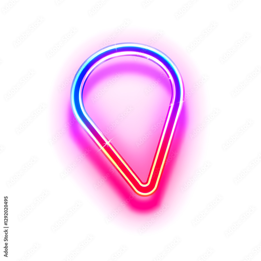 Carbine holographic 3D icon. neon symbol vector illustration isolated on white background. Generative AI Carbine holographic 3D icon. neon symbol vector illustration isolated on white background. Generative AI