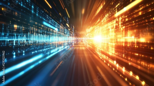 Wallpaper Mural Digital Security and Encryption Abstract Design Torontodigital.ca