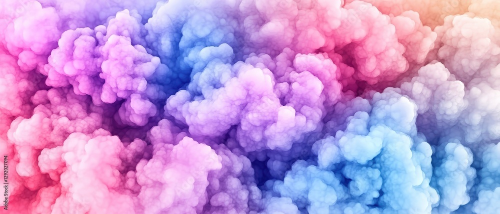 Fototapeta premium Colorful smoke background with blurred photo effect for creative projects and design
