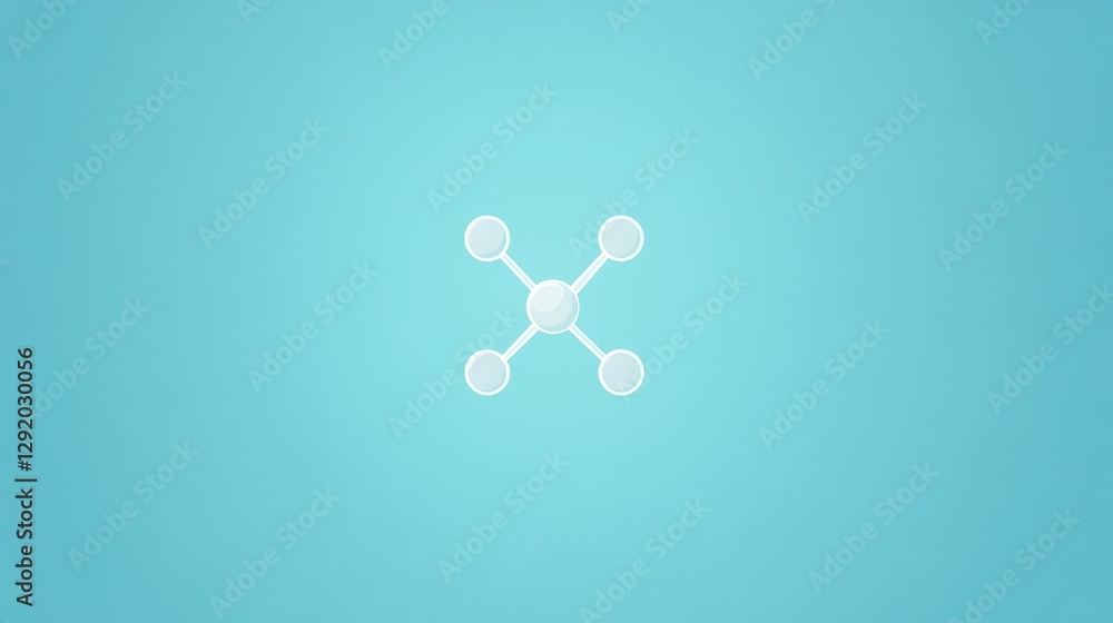 Abstract network connection, light blue background, digital concept, website banner Abstract network connection, light blue background, digital concept, website banner