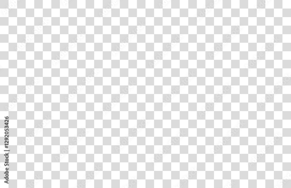 Seamless transparent gray and white pattern background. Chessboard pattern, Transparent grid, Photoshop transparent background pattern. Vector Illustration