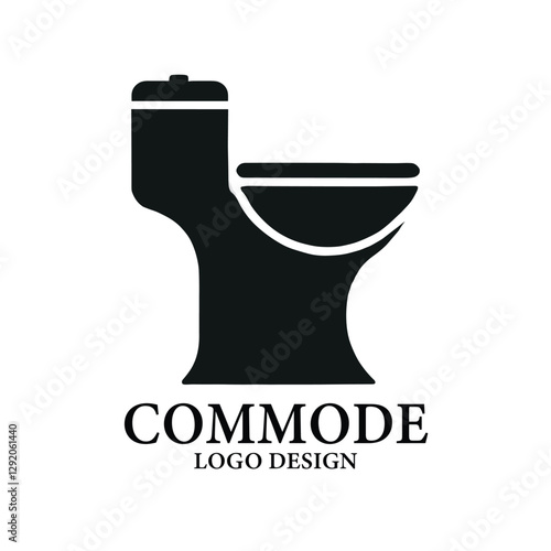 Commode Vector Logo Design