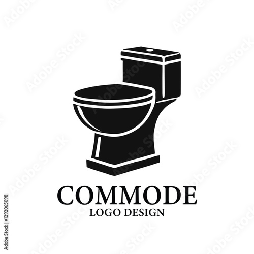 Commode Vector Logo Design