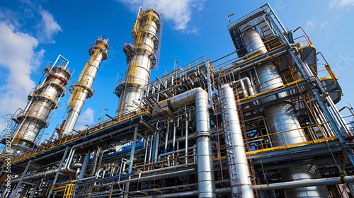 Next-gen biomass energy system utilizing gasification and carbon capture technology to enhance renewable energy sustainability. 