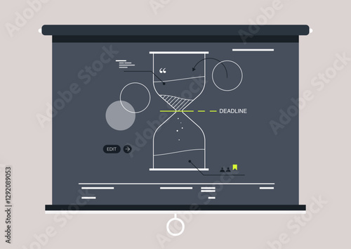 A visually striking scheme displayed on a blackboard captures intricate connections and processes, highlighting collaborative thinking during an inspiring educational moment in a busy learning space