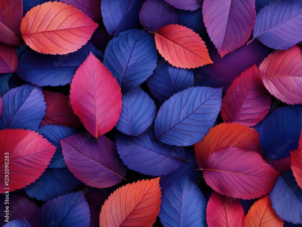 Colorful Autumn Leaves Background Colorful Autumn Leaves Background