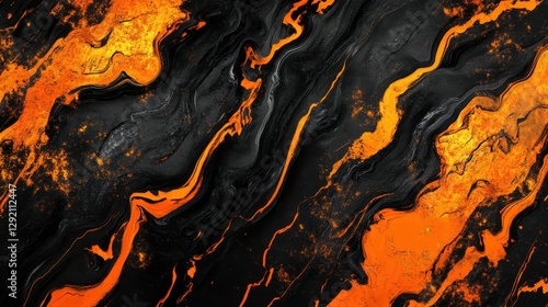 abstract modern elegant background with black and orange color