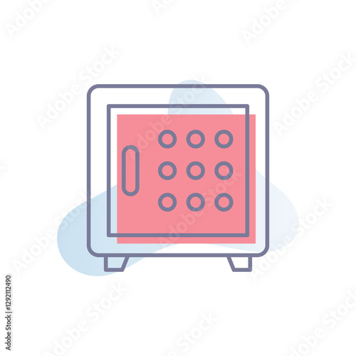 Safe Vector icon