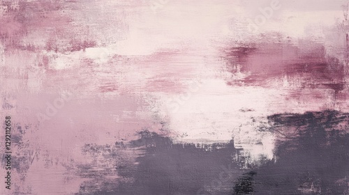 abstract painting background texture with dim gray, old lavender and rosy brown colors and space for text or image. can be used as header or banner photo