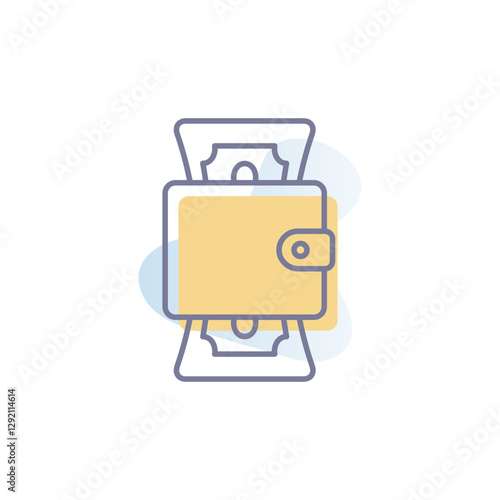 Wallet Vector icon