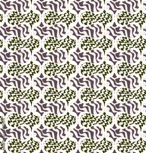 Abstract pattern with two elements alternating with different textures