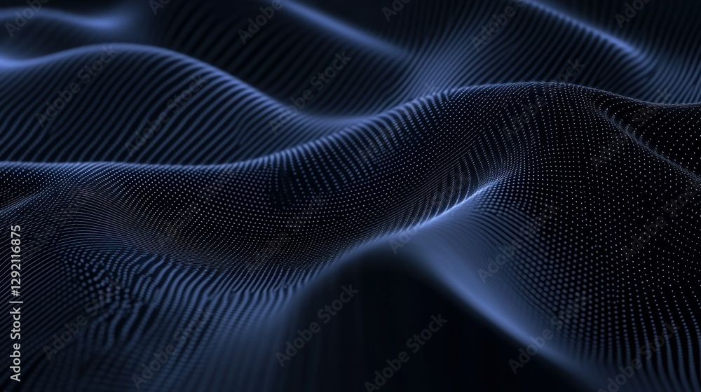 Bright navy blue dynamic abstract vector background with diagonal lines. Trendy classic color of 2020. 3d cover of business presentation banner for sale event night party. Fast moving soft shadow dots Bright navy blue dynamic abstract vector background with diagonal lines. Trendy classic color of 2020. 3d cover of business presentation banner for sale event night party. Fast moving soft shadow dots