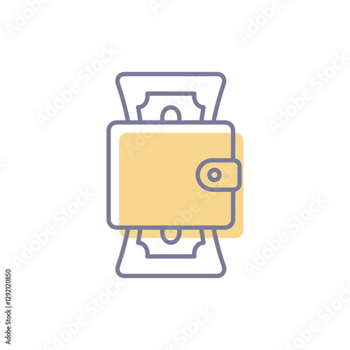 Wallet Vector icon