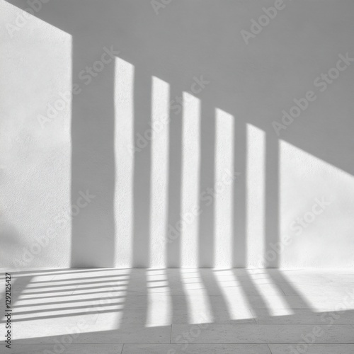 light and shadow on wall