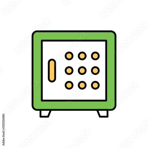 Safe Vector icon