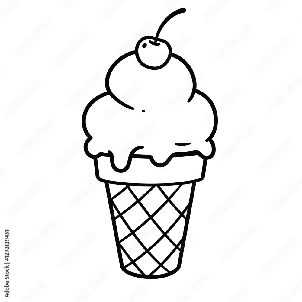 ice cream cone ice cream cone