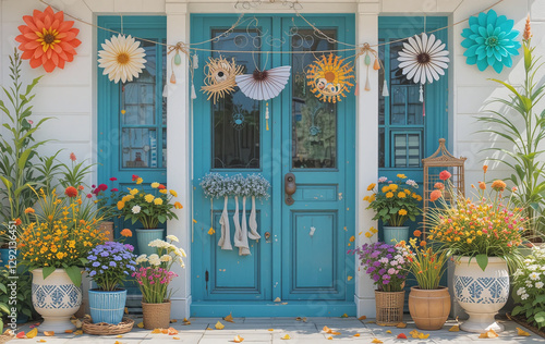 flower, flowers, bouquet, decoration, wedding, vase, food, table, still life, arrangement, autumn, garden, nature, orange, yellow, celebration, decor, fruit, color, floral, spring, wood, event, leaf, 