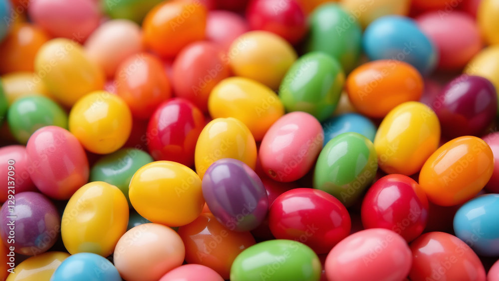 colorful small candies shaped like beans popular sweet treats enjoyed people ages worldwide every colorful small candies shaped like beans popular sweet treats enjoyed people ages worldwide every