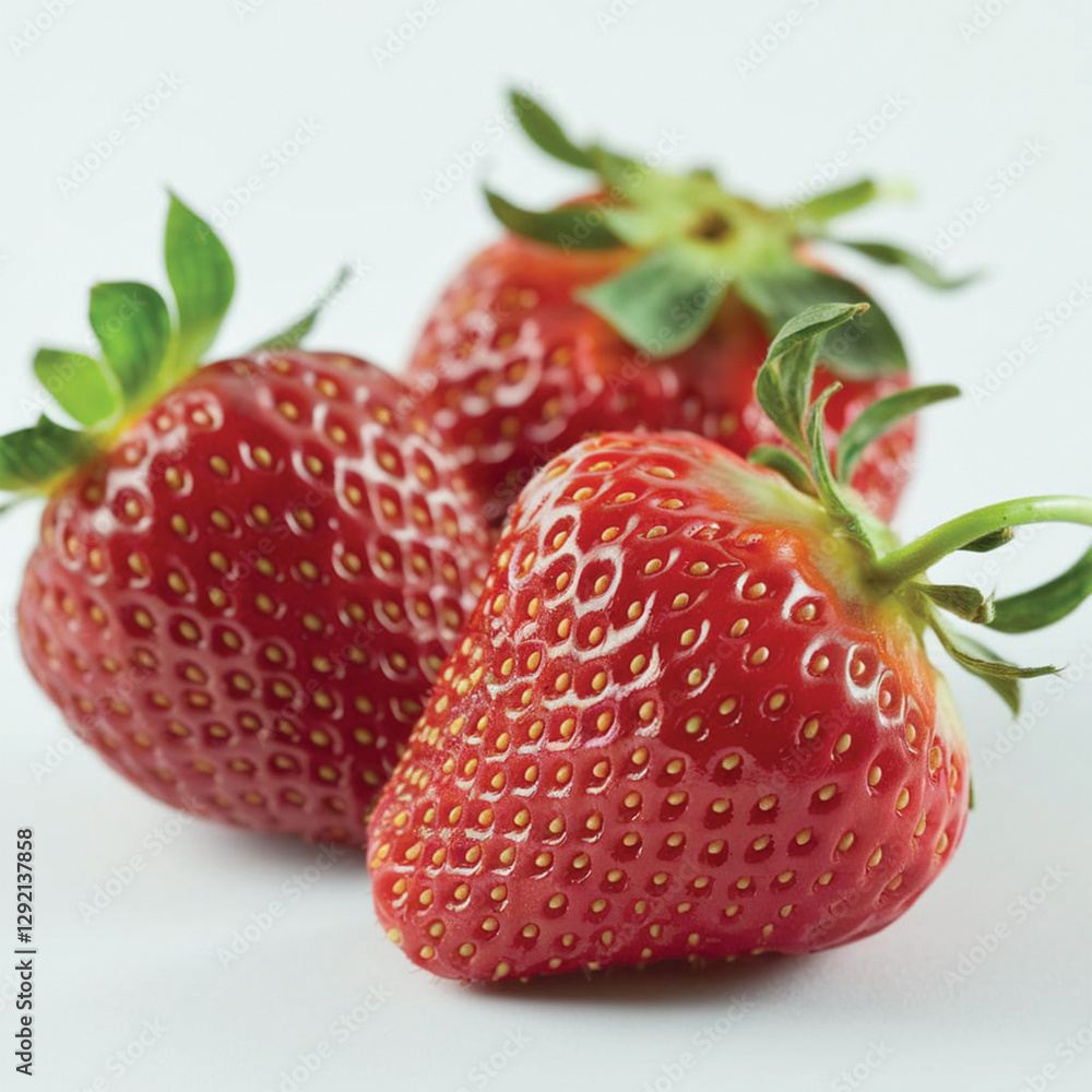 Fresh strawberries, delicious strawberries,