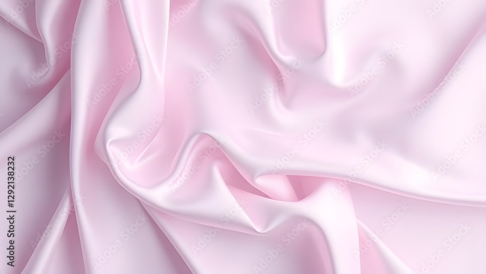 Fototapeta premium Ethereal Elegance A Modern Abstract Art Piece in Soft Feminine Tones