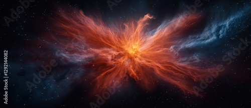 Wallpaper Mural Abstract Nebula Space Background Torontodigital.ca