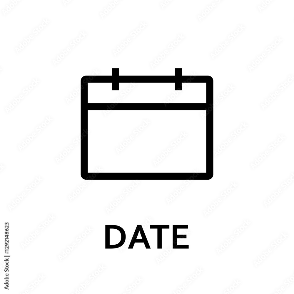 Calendar flat icon set. Date, calendar notification, reminder organizer. Calendar flat icon set. Date, calendar notification, reminder organizer.