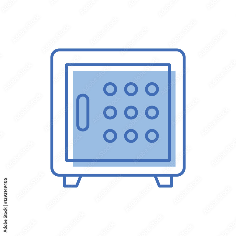 Safe Vector icon Safe Vector icon