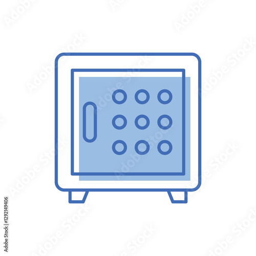 Safe Vector icon